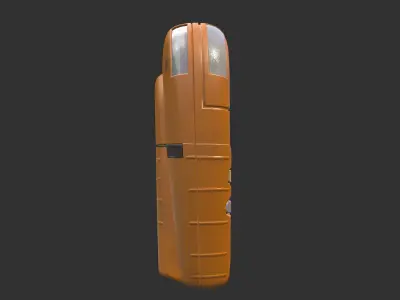 Gas Detector Low-poly 3D model purchase