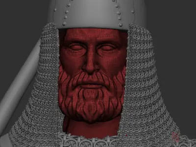 battle warrior 1 3D print model