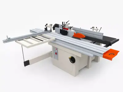 Sicar C400 Table Saw Combination Machine 3D model