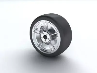 wheel 3D model V1