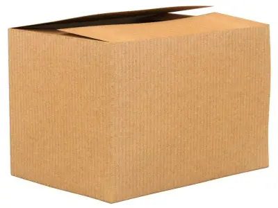 Cardboard Box 01 3D model