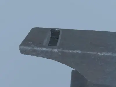 Anvil hammer Free low-poly 3D model