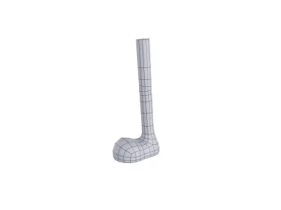 Leg 001 3D model purchase