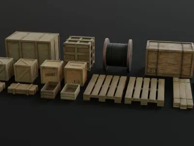 Industrial Assets 3D model