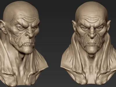 Vampire Heads Part 1 3D model