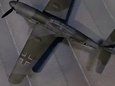 Messerschmitt Me-309 v1 3D model