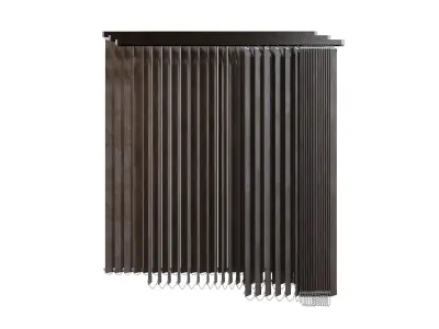 Vertical Blinds 3D model get