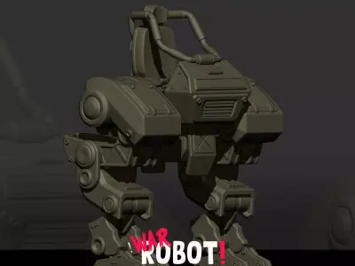WAR Robot 3D print model