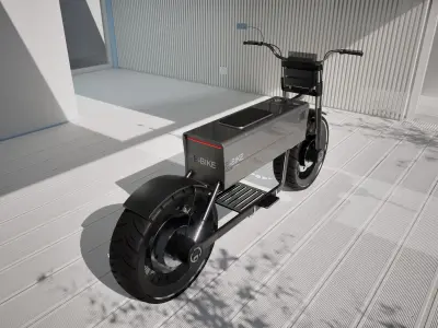 E-bike 3D model purchase