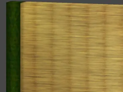 tatami shield Low-poly 3D model