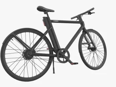 Cowboy C4 E-Bike Black 3D model