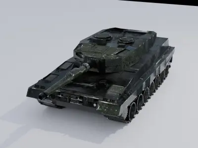 Tank Leopard 2A4 3D model