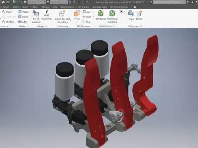 CAR SERIES MASTER CYLINDER 3D model