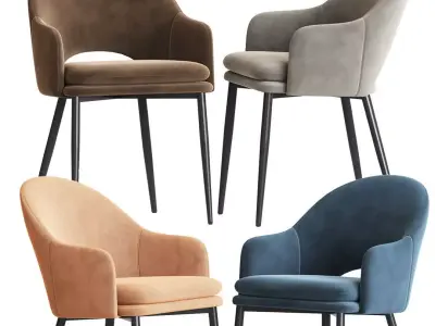 Deephouse Maghreb Dining Chair 3D model