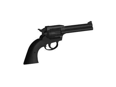 revolver 3D model get