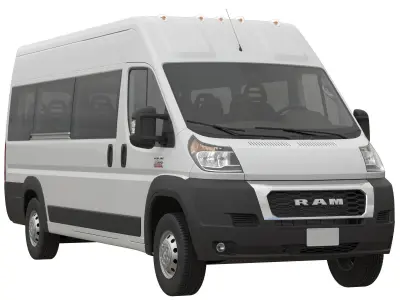 RAM PROMASTER 1500 2500 3500 3D Model Pack
