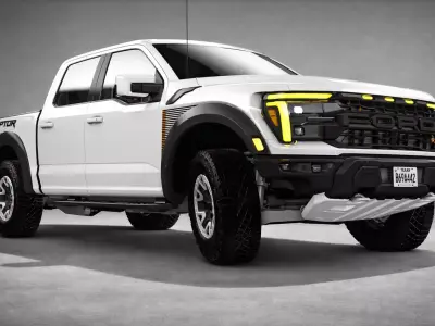 Ford F-150 Raptor 3D Model 3D model