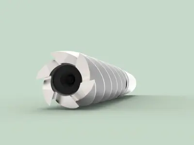 Milling cutter d32 3D model