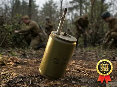 Anti-personnel bouncing mine  OZM-72 Low-poly 3D model