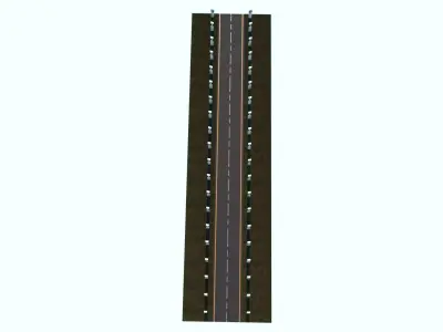 Highway 3D model get