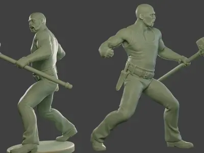 Bill HammerMan BH1 0005 3D print model
