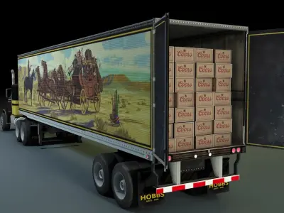 Snowmans Rig Smokey and The Bandit 3D model