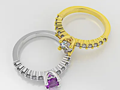 Eng ring  3D model