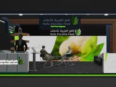 Booth Design Free low-poly 3D model