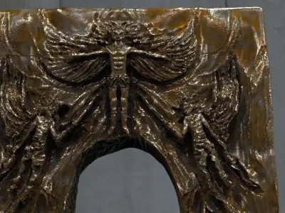 Archway Reptilian ancient  3D model