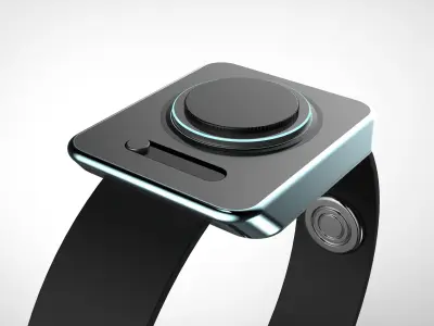 Smart bracelet for the blind 3D model
