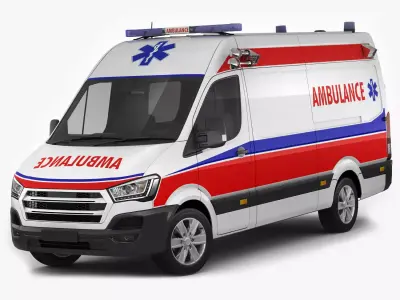Generic Ambulance 3D model