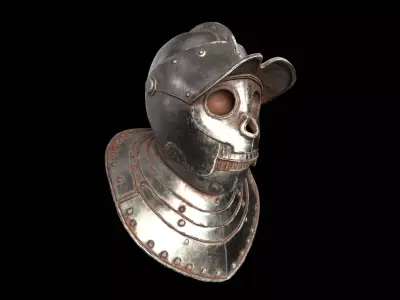 ancient helmet 3D model purchase