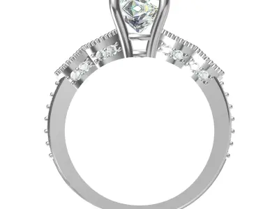 Wedding Ring  3D print model 264