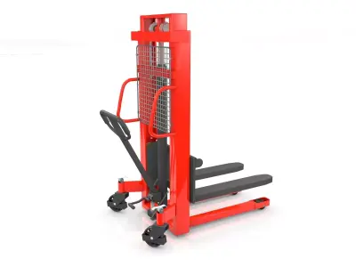 Pallet Jack Stacker 3D model