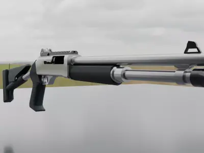 Shotgun 3D model 17