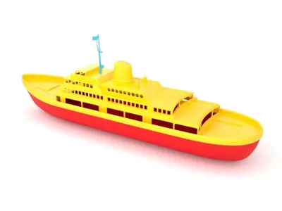 Toy Ship 1 3D model