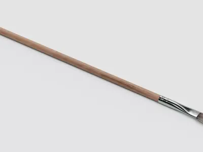 Brush V4 - Flat Painting Tool 3D model