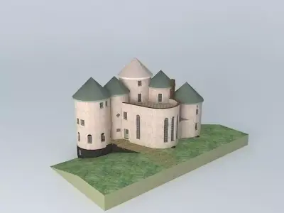 Castle Malia Part 2 Free 3D model