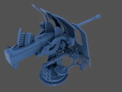 Flak 42 - Commercial license - 1-48 scale 3D print model