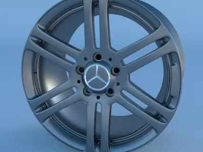 Mercedes Benz AMG Rim 3D model