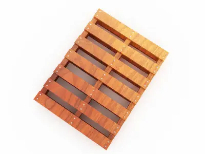 Wood Pallet 3D model buy