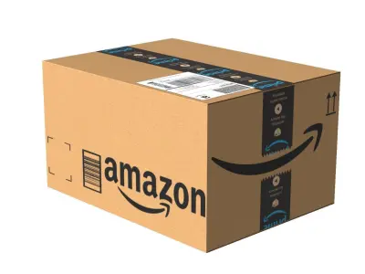 Amazon Box 2G PBR 04 Low-poly 3D model