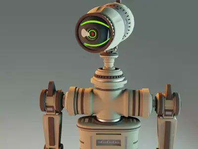 Robot 3D model 75