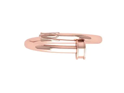 Wedding Ring 3D print model 74