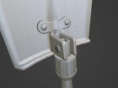 Tactical Shovel 3D model