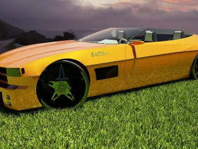 SAFIRA PROJECT CONVERTIBLE 2018 2 Free 3D model