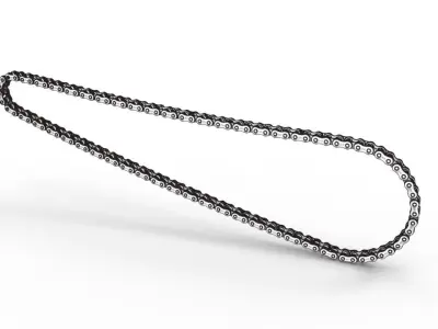 DID Motorcycle Chain 3D model