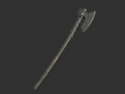 Viking AXE 3D model shop
