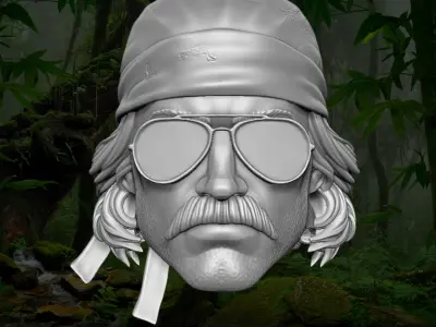 Hot Sause GI Joe Fan Art kit3D printable File For Action Figures 3D print model purchase