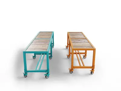 Karpenter AK-14 bench 3D model